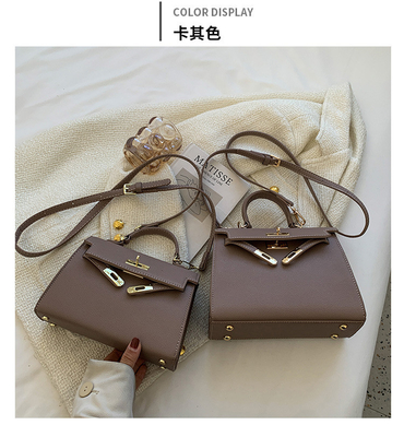 NUEVA MODA TEXTURA INVERNAL BOLSA DE MUJER BOLSA de hombro sencilla BOLSA de moda de cuerpo cruzado BOLSA KELLY