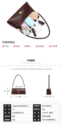 2024 NUEVA TRENDÍA BOLSA DE MANO RETRO BOLSA de hombro de moda BOLSA de bolso BOLSA de bolso BOLSA de bolso