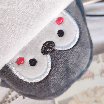 CULOSO CULOSO PEQUEÑO PINGUINO Moneda Cartera BOLSO ROJO
