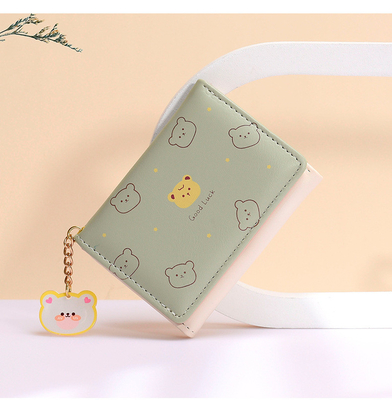BORSA PEQUEÑA DAMAS BORSA STYLE corto niña estudiante de moda dibujos animados moneda cartera mayorista cartera clip femenino
