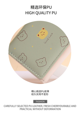 BORSA PEQUEÑA DAMAS BORSA STYLE corto niña estudiante de moda dibujos animados moneda cartera mayorista cartera clip femenino