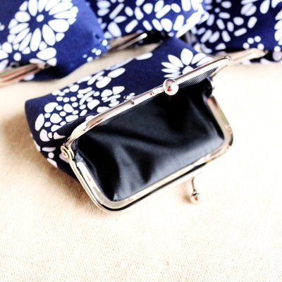 Estilo étnico BÁTIK BORSA de monedas MINI BUCKLE BORSA PEQUEÑA BORSA de monedas de mujer