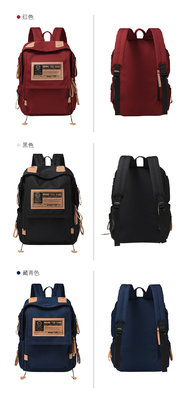Hombre mochila mujer estudiante de universidad diseño sencillo sentido nicho maleta de computadora maleta escolar