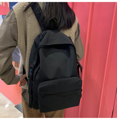 Hombre mochila mujer estudiante de universidad diseño sencillo sentido nicho maleta de computadora maleta escolar