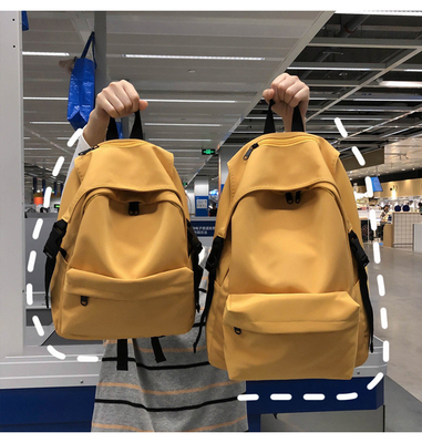 Hombre mochila mujer estudiante de universidad diseño sencillo sentido nicho maleta de computadora maleta escolar