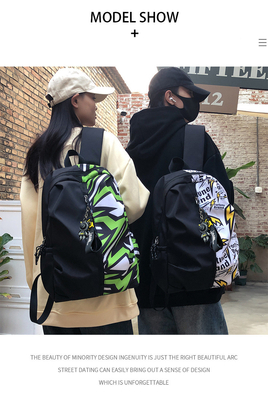 Nueva mochila casual maleta de estudiante de secundaria maleta multifuncional maleta de gran capacidad