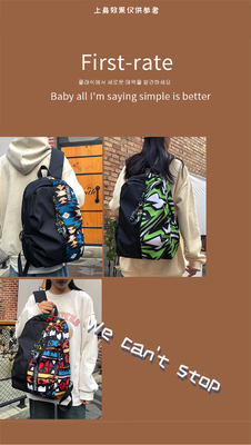 Nueva mochila casual maleta de estudiante de secundaria maleta multifuncional maleta de gran capacidad
