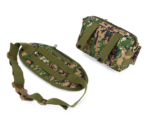 CAMO OUTDOOR PEQUEÑO PACO DE VALLA PUEDE DETACACIONARSE Tres usos Combinación de paquete de cintura Deportes Tactical de cintura cubierta espectáculo único