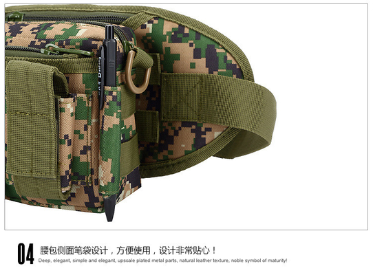 CAMO OUTDOOR PEQUEÑO PACO DE VALLA PUEDE DETACACIONARSE Tres usos Combinación de paquete de cintura Deportes Tactical de cintura cubierta espectáculo único