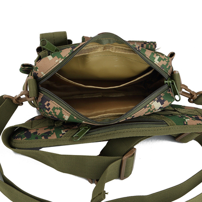 CAMO OUTDOOR PEQUEÑO PACO DE VALLA PUEDE DETACACIONARSE Tres usos Combinación de paquete de cintura Deportes Tactical de cintura cubierta espectáculo único