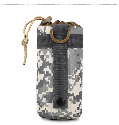 Camuflaje táctico al aire libre BOTELLA DE AGUA BORSA BOTELLA DE AGUA BORSA DE DEPORTO accesorios BAGÓN SUBORSA BORSA colgante BORSA pequeña portátil