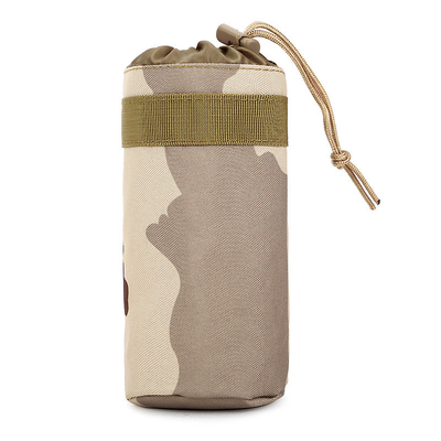 Camuflaje táctico al aire libre BOTELLA DE AGUA BORSA BOTELLA DE AGUA BORSA DE DEPORTO accesorios BAGÓN SUBORSA BORSA colgante BORSA pequeña portátil