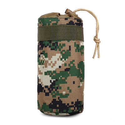 Camuflaje táctico al aire libre BOTELLA DE AGUA BORSA BOTELLA DE AGUA BORSA DE DEPORTO accesorios BAGÓN SUBORSA BORSA colgante BORSA pequeña portátil