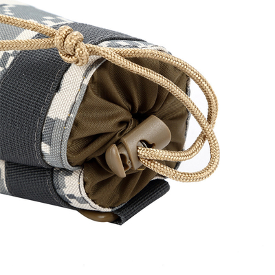 Camuflaje táctico al aire libre BOTELLA DE AGUA BORSA BOTELLA DE AGUA BORSA DE DEPORTO accesorios BAGÓN SUBORSA BORSA colgante BORSA pequeña portátil