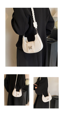 Popular nuevo diseño de nicho bolso de moda femenina estilo extranjero bolso mariposa sentido avanzado de todos los hombros bolso de debajo de los brazos