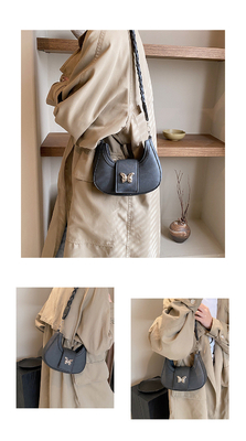 Popular nuevo diseño de nicho bolso de moda femenina estilo extranjero bolso mariposa sentido avanzado de todos los hombros bolso de debajo de los brazos