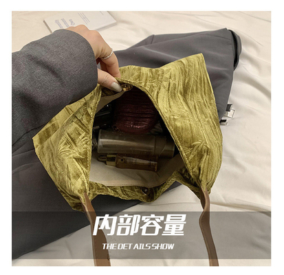 Nuevo estilo chino bolso de axila de gran capacidad tendencia nueva moda bolso de hombro medieval mujer minoría de viajero de cercanías bolso Tote
