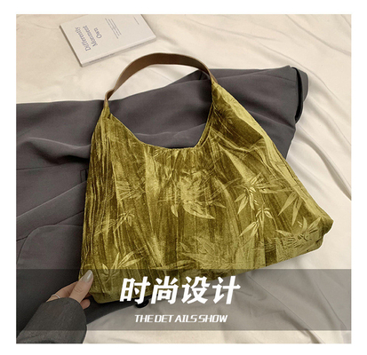 Nuevo estilo chino bolso de axila de gran capacidad tendencia nueva moda bolso de hombro medieval mujer minoría de viajero de cercanías bolso Tote