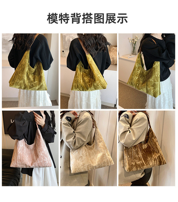Nuevo estilo chino bolso de axila de gran capacidad tendencia nueva moda bolso de hombro medieval mujer minoría de viajero de cercanías bolso Tote