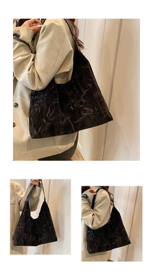 Nuevo estilo chino bolso de axila de gran capacidad tendencia nueva moda bolso de hombro medieval mujer minoría de viajero de cercanías bolso Tote