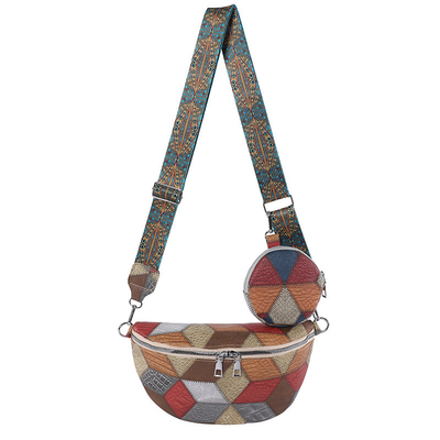 Otoño e Invierno BOLSA RETRO CROSSBODY BOLSA FEMEÑENA BOLSA de moda BOLSA CROSSBODY de pecho NUEVO NICHE diseño teléfono móvil retro