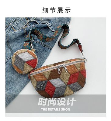 Otoño e Invierno BOLSA RETRO CROSSBODY BOLSA FEMEÑENA BOLSA de moda BOLSA CROSSBODY de pecho NUEVO NICHE diseño teléfono móvil retro