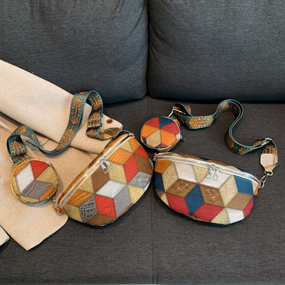 Otoño e Invierno BOLSA RETRO CROSSBODY BOLSA FEMEÑENA BOLSA de moda BOLSA CROSSBODY de pecho NUEVO NICHE diseño teléfono móvil retro