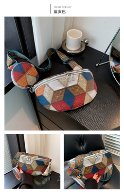 Otoño e Invierno BOLSA RETRO CROSSBODY BOLSA FEMEÑENA BOLSA de moda BOLSA CROSSBODY de pecho NUEVO NICHE diseño teléfono móvil retro