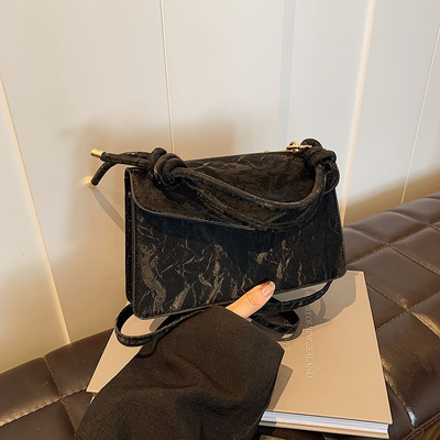 Bolso de alta calidad Mujeres tendencia nueva moda NICHE diseño Bolso de mano de carga Bolso de hombro de toda textura Bolso de cuerpo cruzado
