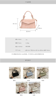 Bolso de alta calidad Mujeres tendencia nueva moda NICHE diseño Bolso de mano de carga Bolso de hombro de toda textura Bolso de cuerpo cruzado