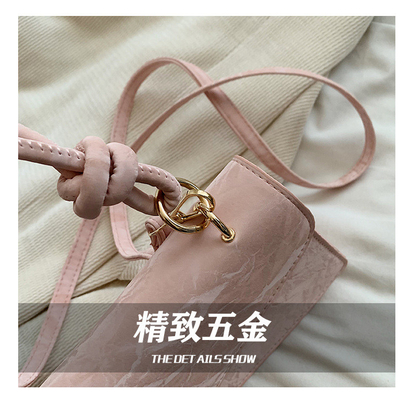 Bolso de alta calidad Mujeres tendencia nueva moda NICHE diseño Bolso de mano de carga Bolso de hombro de toda textura Bolso de cuerpo cruzado