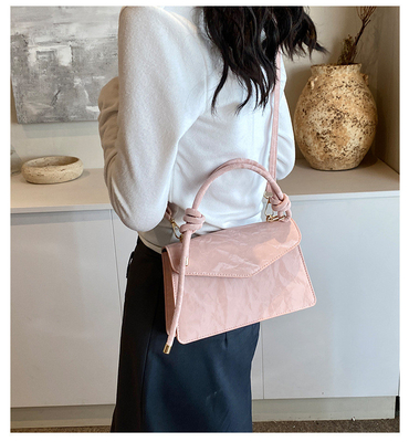 Bolso de alta calidad Mujeres tendencia nueva moda NICHE diseño Bolso de mano de carga Bolso de hombro de toda textura Bolso de cuerpo cruzado