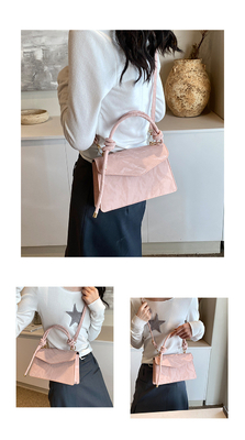 Bolso de alta calidad Mujeres tendencia nueva moda NICHE diseño Bolso de mano de carga Bolso de hombro de toda textura Bolso de cuerpo cruzado