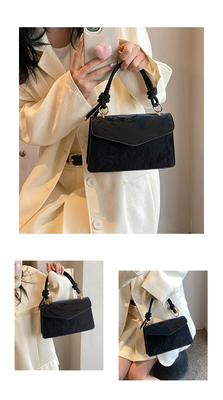 Bolso de alta calidad Mujeres tendencia nueva moda NICHE diseño Bolso de mano de carga Bolso de hombro de toda textura Bolso de cuerpo cruzado