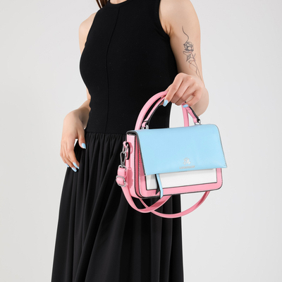 2024 Primavera y verano nueva moda bolsa cuadrada pequeña bolsa de hombro único bolsa de color coincidente mano bolsa de cuerpo cruzado