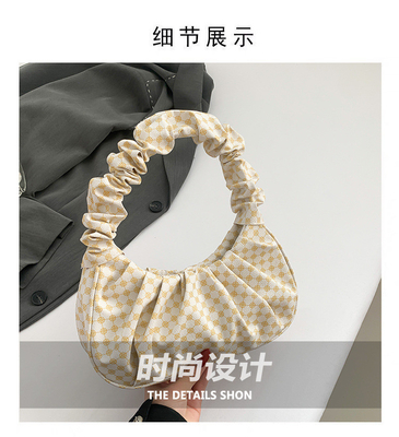 BOLSA DE MUJERES NUEVA tendencia en la tendencia todo en uno bolso de hombro primavera y verano moda bolso plegable en la nube