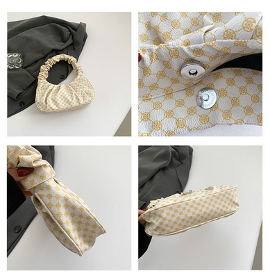 BOLSA DE MUJERES NUEVA tendencia en la tendencia todo en uno bolso de hombro primavera y verano moda bolso plegable en la nube