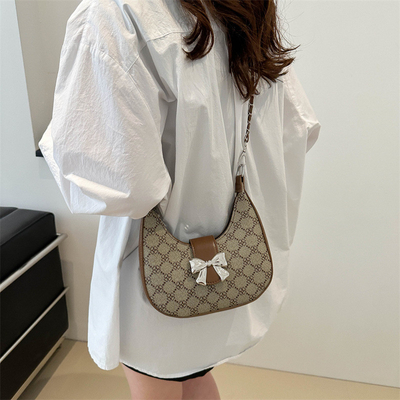 BOLSA de bajo brazo ARCO DE TRIOMPHE BOLSA FEMEÑAL DE PRIMERAÑA Y VERANO BOLSA de hombro todo en uno BOLSA de creciente SENIOR SENSE RETRO CROSS