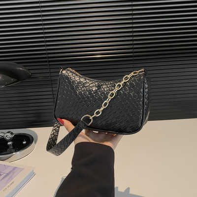Tendencia nueva de la moda impresión de piedra de diseño nicho hombro único bolso de cuerpo cruzado bolso explosivo de alta calidad de las mujeres debajo de los brazos