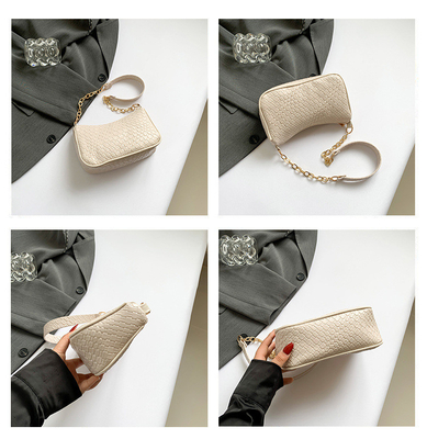 Tendencia nueva de la moda impresión de piedra de diseño nicho hombro único bolso de cuerpo cruzado bolso explosivo de alta calidad de las mujeres debajo de los brazos