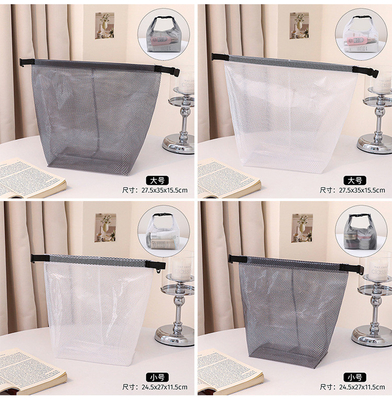 BOLSA DE VIAJE DE MUJERES DE GRAN Capacidad BOLSA de playa BOLSA de gelatina BOLSA de malla transparente BOLSA de compra