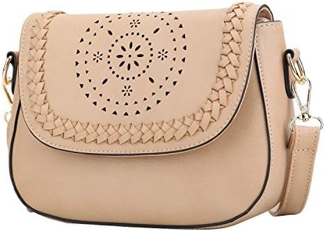 Bolsos de cuerpo cruzado para mujeres Bolsos huecos con correa ajustable