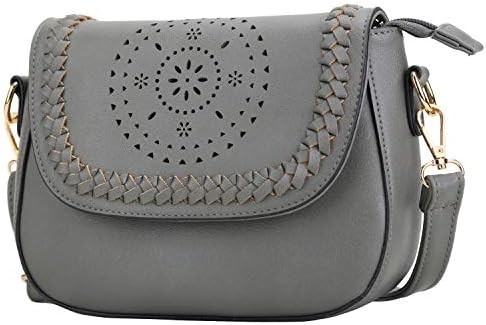 Bolsos de cuerpo cruzado para mujeres Bolsos huecos con correa ajustable