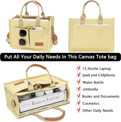 LARGO LATINO BOLSA TOTE PARA MUJERES con bolsillos,Laptop bolsos para todo el cuerpo TODO TODO EL DÍA BOLSA DE MANOS PARA TRABAJO Playa gimnasio