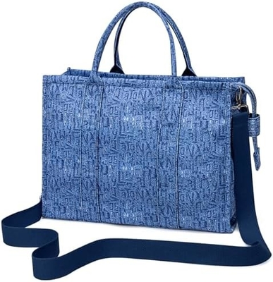 BOLSA DE CANVAS TOTE BOLSA DE MUJERES BOLSA de moda BOLSA de hombro con cremallera BOLSA de cuerpo cruzado para viaje de trabajo