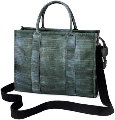 BOLSA DE CANVAS TOTE BOLSA DE MUJERES BOLSA de moda BOLSA de hombro con cremallera BOLSA de cuerpo cruzado para viaje de trabajo