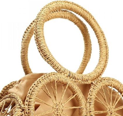 LARGAS BOLSAS DE PALA DE Playa BOLSA de mano Hobo bolso de verano bolso de playa bolso de palla