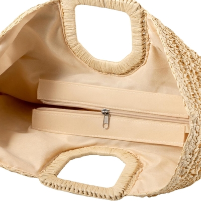 YYW BOLSA DE TOTE hecha a mano para mujeres, tejida a mano de paja BOLSA HOBO GRANDE para mujeres