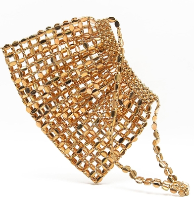 MIUCO BOLSA DE VINTAJE con cuentas ELEGANTE BOLSA DE CALLA DE COMERCIO Accesorios para mujeres bolso de mano