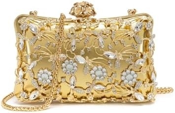 Bolso de noche bolsos de embrague bolsos para mujeres Rhinestones bolso fiesta brillante bolso de hombro bolso de boda con cadena